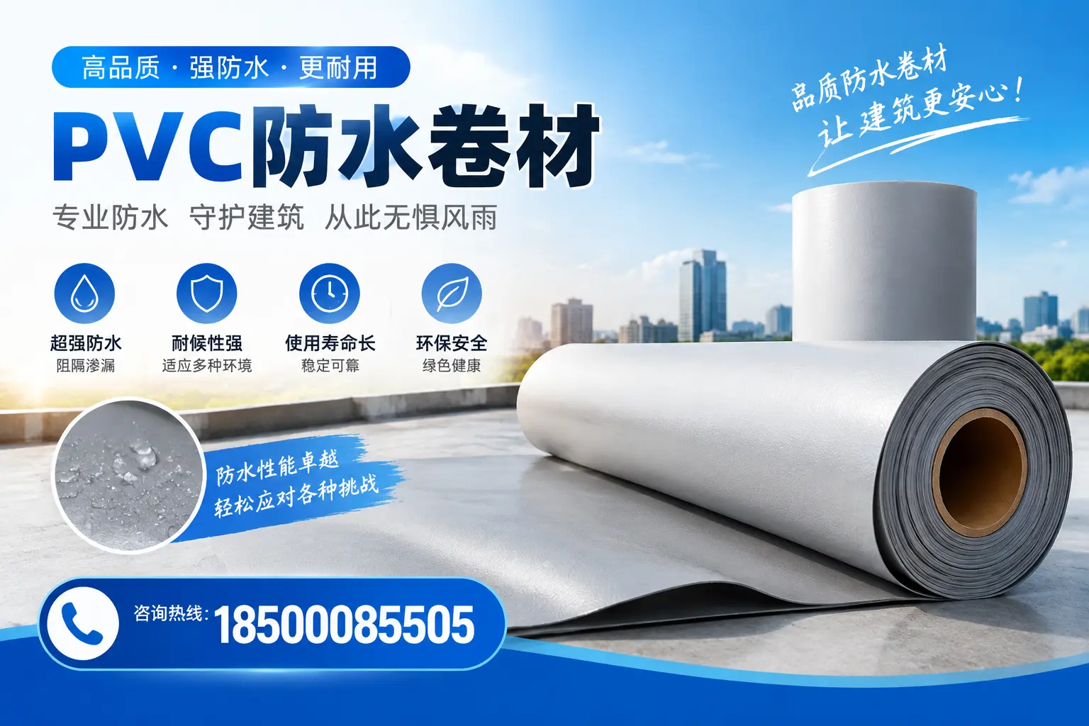 如何选择高质量的PVC防水卷材？嘉兴消费者必看指南